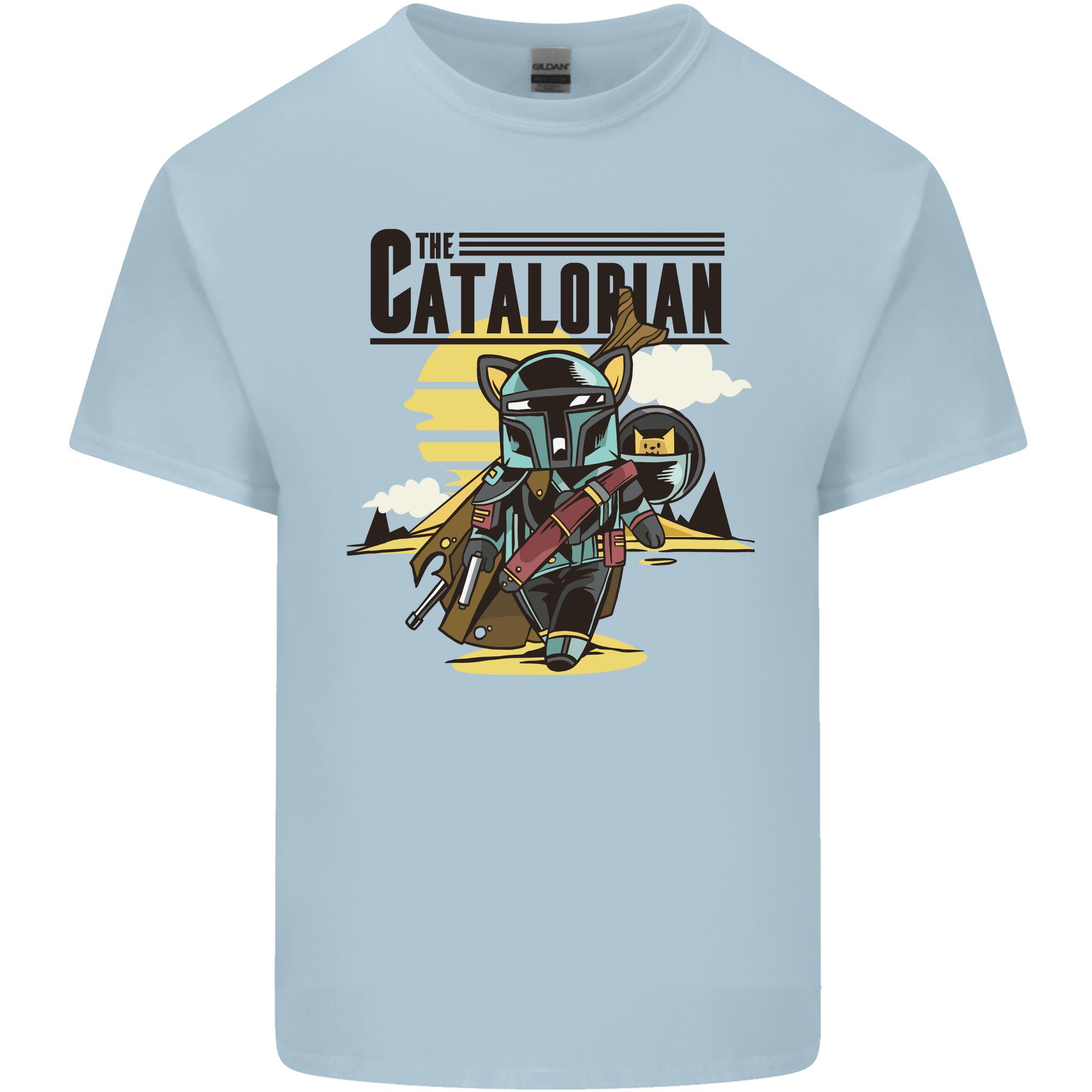 Catalorian Funny Cat Parody Unisexs Light Cotton TShirt S
