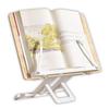 TLS LIFE Buch Buch Tischplatte Stilvoller Lese faltbarer Schreibtisch für das Lesen Schräger Buch Computer Musik Arbeit Notenständer Ständer, Halter, Buchstütze, Buchständer,