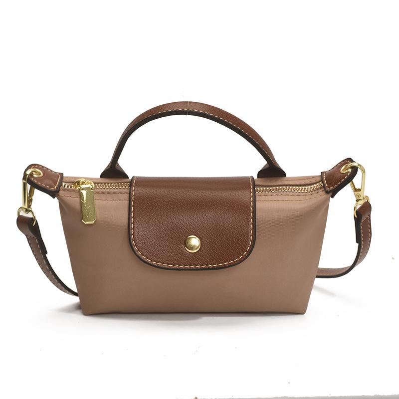 The BAY 2025 Women's Versatile Nylon Crossbody Bag - Casual, Single-Shoulder Dumpling Design