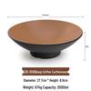 Large Frosted Melamine Ramen Bowl - Japanese-Style Restaurant Noodle Bowl for Mala Tang, Luosifen, Soup, and Rice Noodles