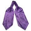 Men Vintage Self Tie Paisley Elegant Ascot Cravat Neck Scarf