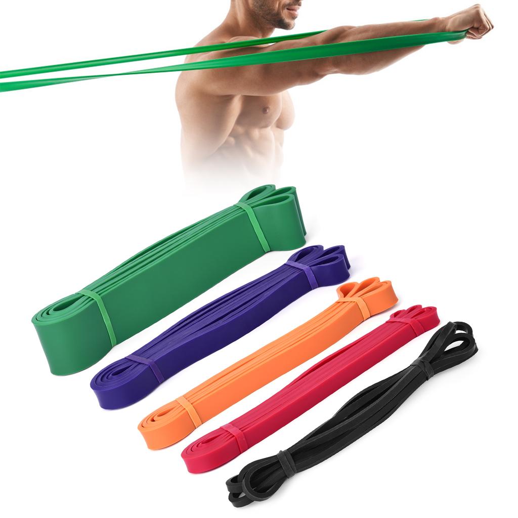 Direnç Döngü Bandı Doğal Lateks Barfiks Yardım Bandı Ev Spor Salonu Fitness Yoga Kuvvet Antrenmanı
