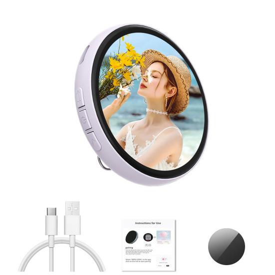 Chytrý elektronický odznak Přizpůsobitelný digitální odznak s displejem pro video a fotografie Dobíjecí klipový dotykový odznak pro akce Konference Personalizovaný