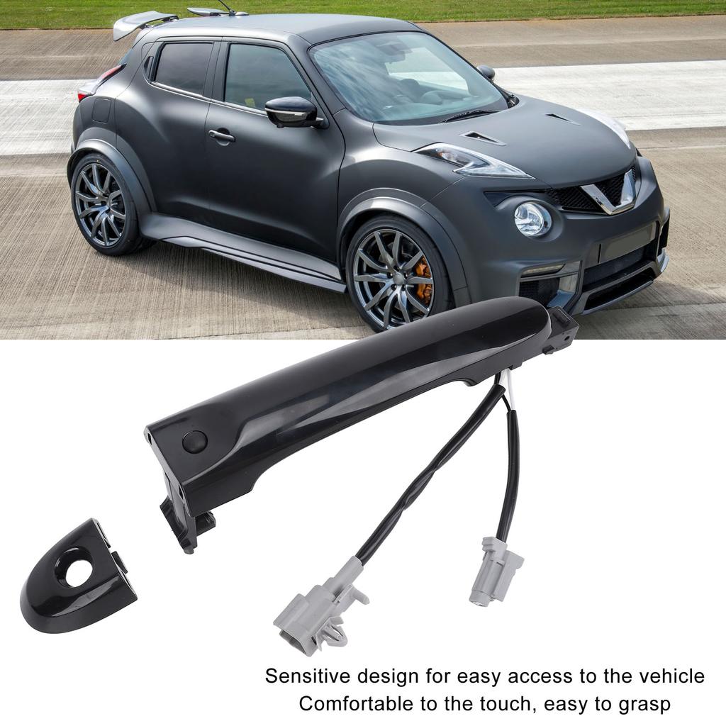 Front Outside Door Handle with Keyless Entry 80640 1FE0B Right Side Exterior Door Handle for Juke F15 2010 To 2019 With Hole