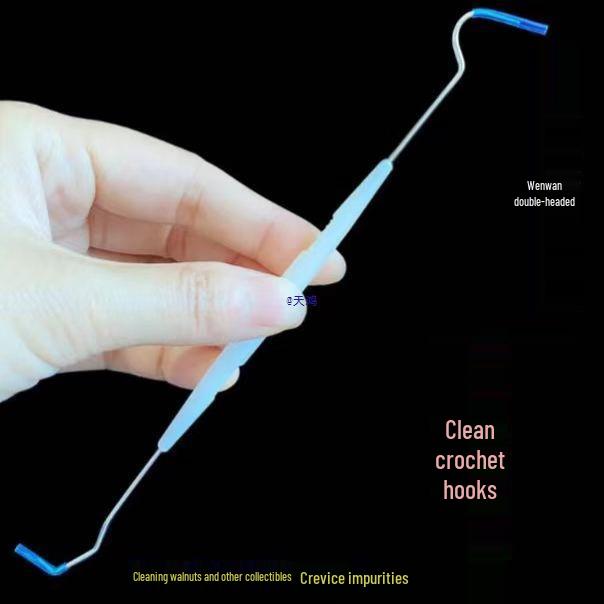 Enfile-perles bouddhistes et fil à crocheter: Outil en acier multi-usage pour perlage, petit trou, wenwan, bodhi et vajra.