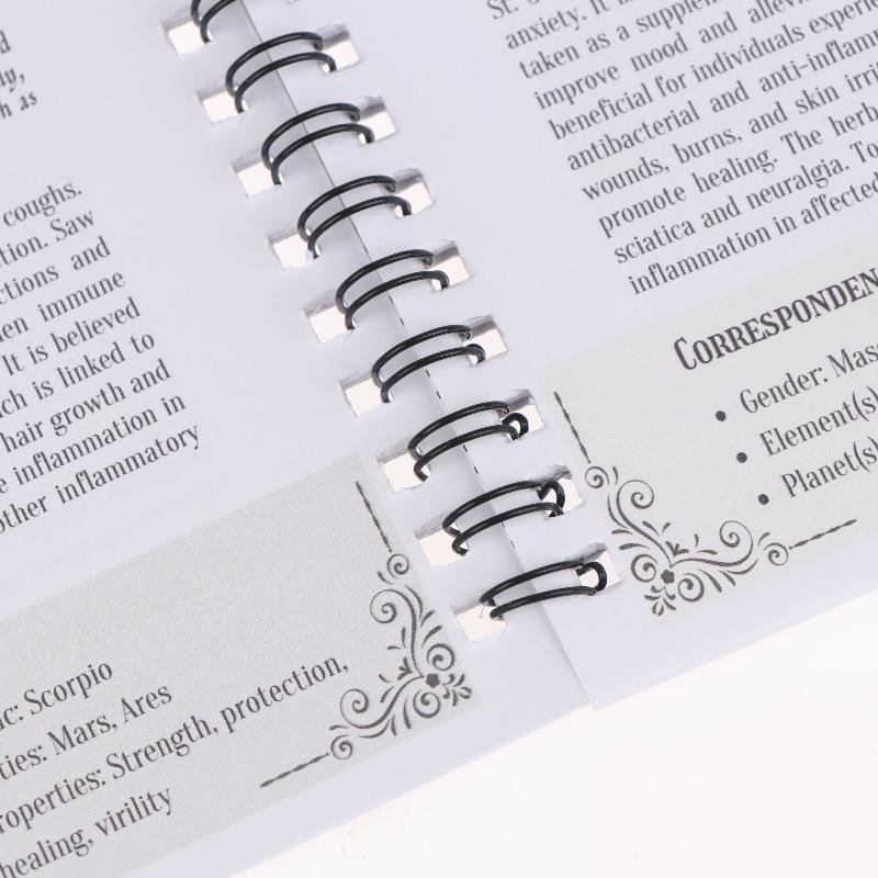 Natural Healing Guide Spiral Bound Herbal Book With Step-By-Step Recipes For Heart Health Blood Pressure And Focus Enhancement