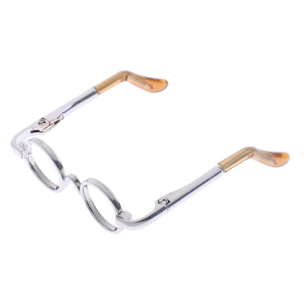 1/6 Round Frame Galsses Eyewear for BJD SD LUT DOD LATIDOLL Dolls