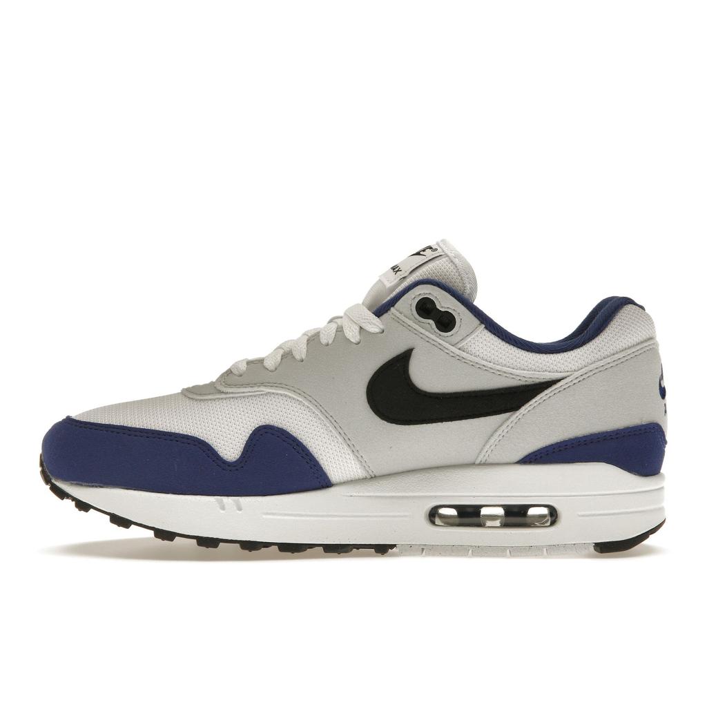 Nike Air Max 1 Deep Royal Blau Herren Sneakers Weiß Schwarz FD9082-100
