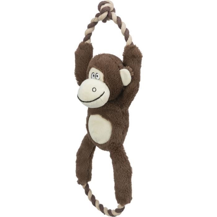 Jouet Peluche - Trixie - Singe - Marron - Résistant - Pour Chien