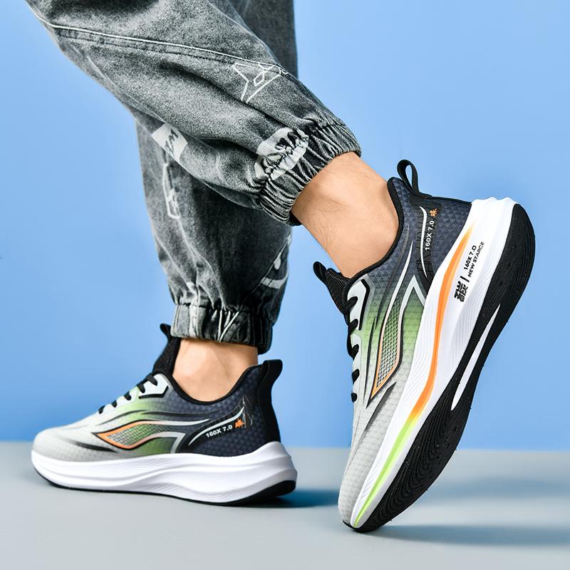 New Unisex Sports Marathon Running Shoes, Fashionable Men's Running Shoes for Sports Training, Sizes 39-46