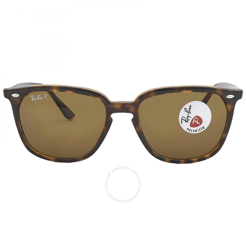 

Ray Ban Polarized Brown Square Unisex Sunglasses RB4362 710 83 55