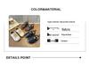 Scarpe Primi Passi in Pelle Stile Britannico Unisex per Bambini con Suola in Gomma