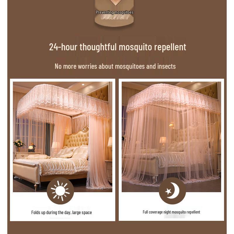 XIHAN Household U-shaped Rail Mosquito Net