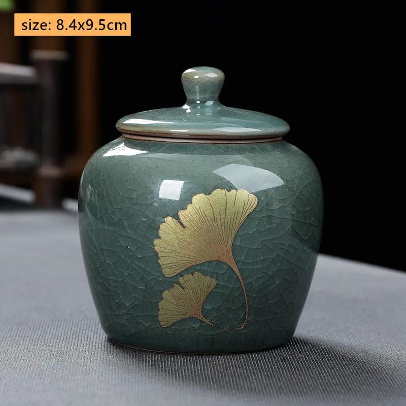 High-grade Retro Ceramics Tea Pot Chinese Tea Set Gaiwan Customized Ice Crack Glaze Teapot Exquisite Handmade Home Drinkware
