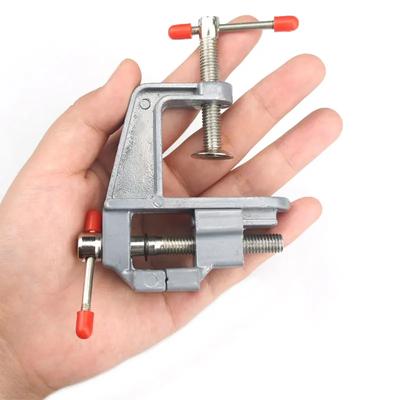 Multi-functional Vise Bench Rotating Tables Screws Clamp Screws Vise Table Screw Vise for DIY Craft Mold Fixed Repair Tool