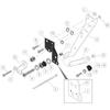 53803-06 Motorrad-Modifikationszubehör Abnehmbare hintere Docking-Hardware für 1997-2008