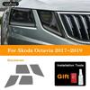 For Skoda Octavia 2017 2018  Car Headlight Tint Black Protective Film Protection Transparent TPU Stickers Accessories