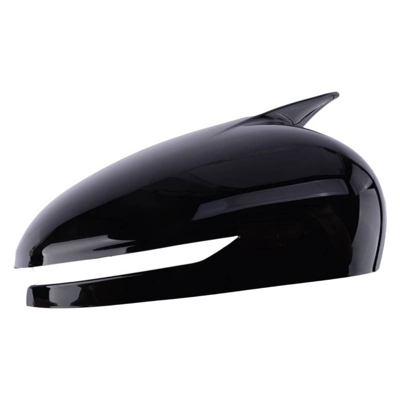 1 Pair Glossy Black Side Rearview Mirror Cover Trim Cap Fit for Genesis G70 2017 2018