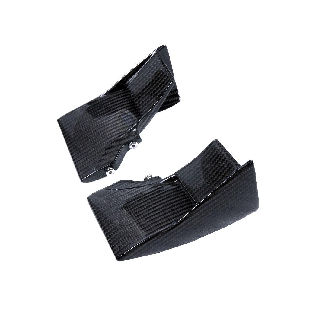 Kawasaki H2/H2R Carbon Fiber Lower Side Air Deflector