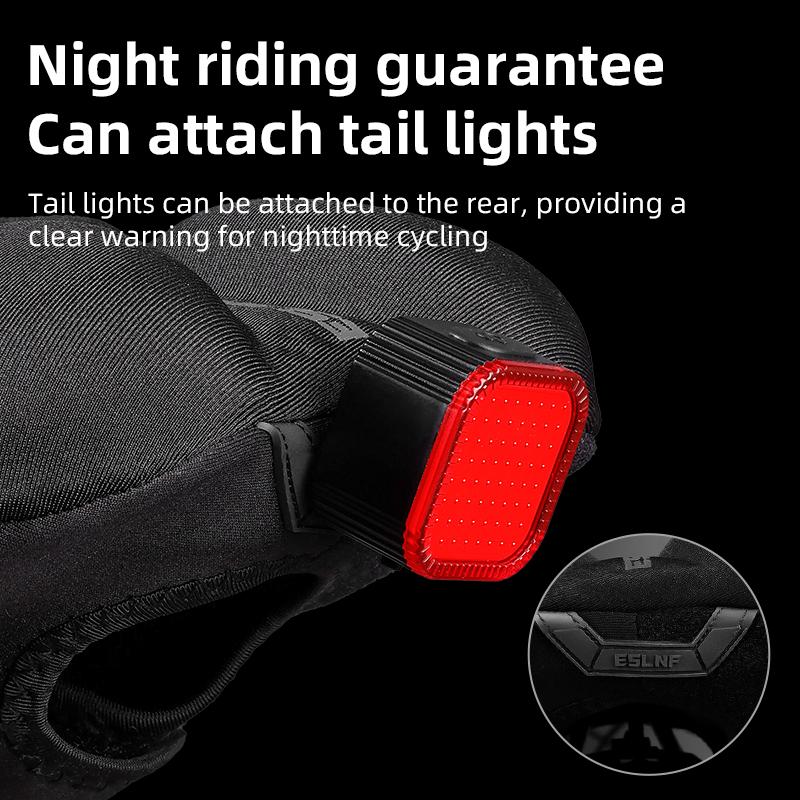 ESLNF Breathable Comfort Bike Saddle Cover - Rebound Silicone Foam Seat Cushion with Rain Cover, MTB Road Cycling Accessories