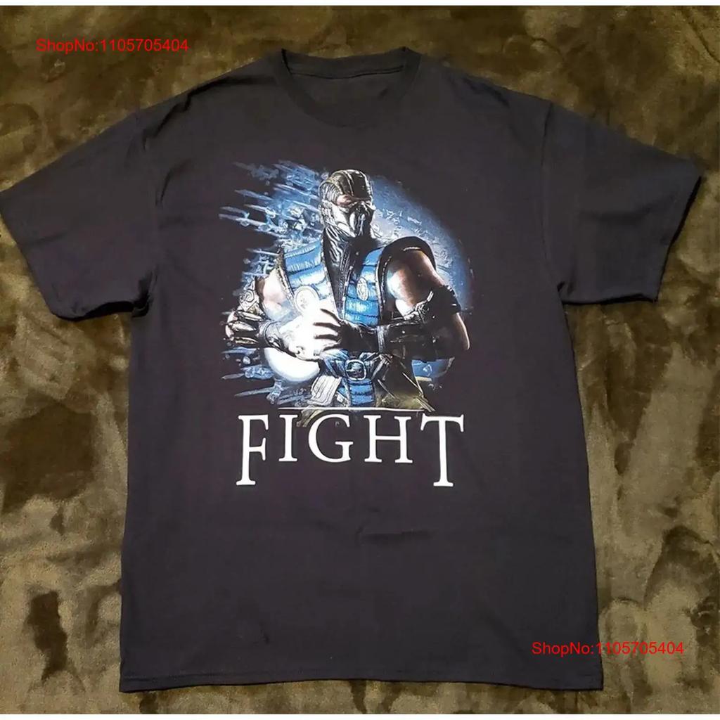 Mortal Kombat Sub Zero Martial Arts Fantasy Film S 5xl T Shirt Ils159 Vintage Stretched Stylish