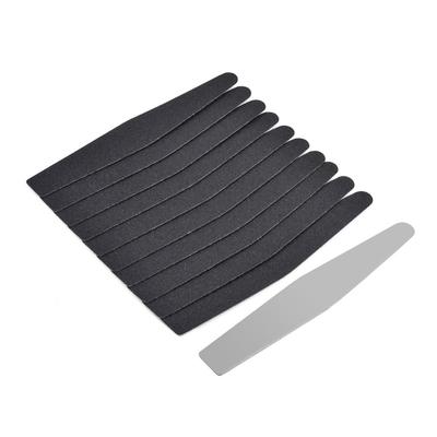 10pcs Nail File Double Side Sanding Sandpaper UV Gel Polish Manicure Tool