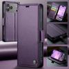 CaseMe-023 Flip Leather Case For iPhone 17 Pro Max Luxury Magnetic Wallet Card Slots Cover Stand Protectives Skins Shell