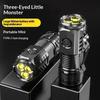 Portable Mini Led Flashlight 3Led Ultra Strong Light Flash Light Usb Rechargeable Built-In Battery With Pen Clip