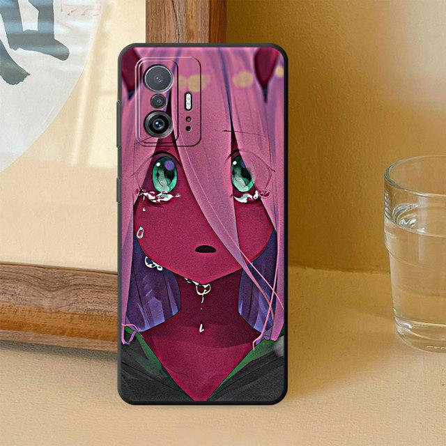 Etui na telefon Anime Zero Two Darling do Samsung Galaxy S20 Note 20 Ultra 10 Plus 8 9 S22 S21 S23 5g Note Czarne Miękki Zderzak Pokrowiec