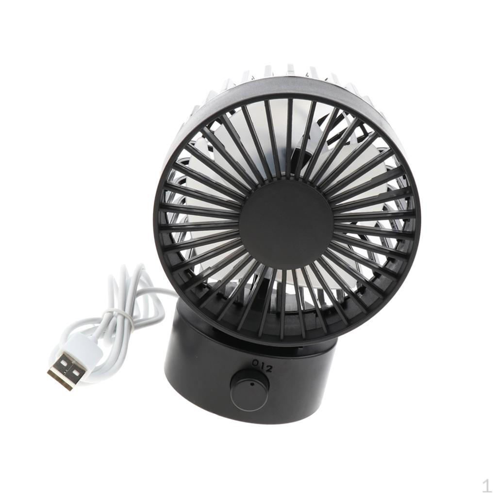 USB Personal Portable Electric Cooling Fan for Home and Travel, Camping, Fishing, Outdoors