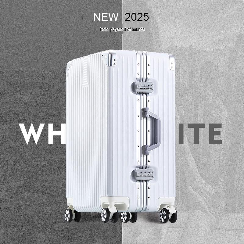 Durable Aluminum Frame Suitcase - 26-Inch Large Capacity, 24-Inch Carry-On, 20-Inch Trolley