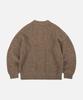 Frizmworks Tweed Wool Zip Up Cardigan _ Brown