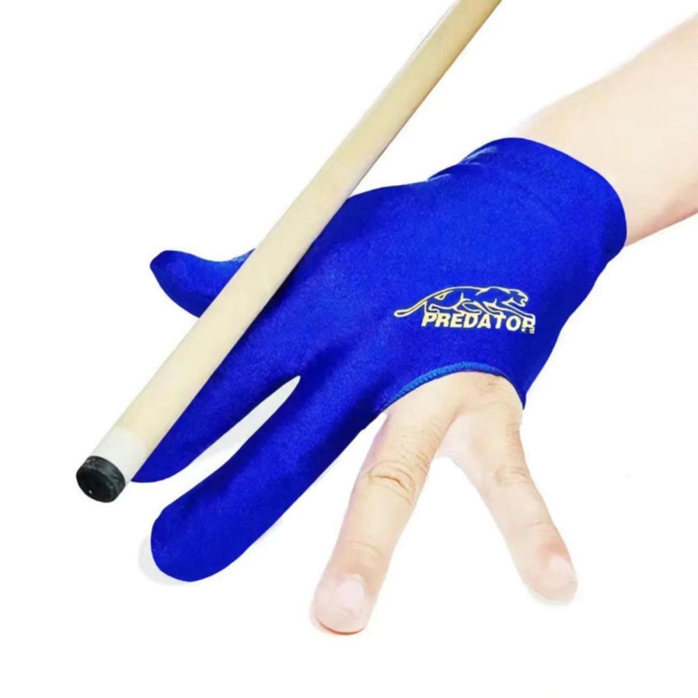 

Open Finger Snooker Glove Breathable Polyester with Adjustable Sticker for Billiard Players