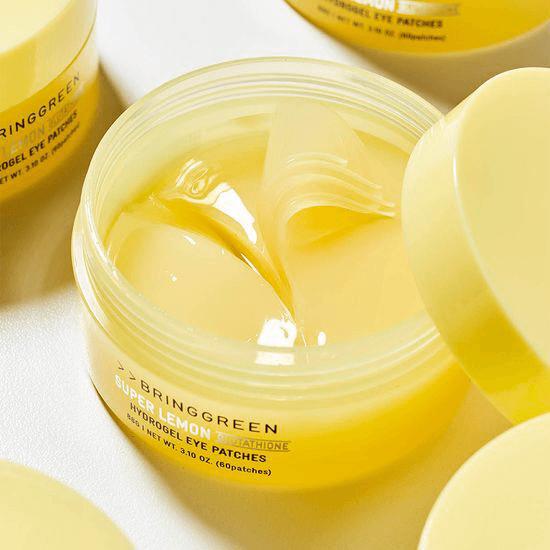 BRING GREEN Super Lemon Glutation Hydrożelowe Płatki Pod Oczy 60EA