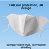 New Lightweight UV Protection Face Mask Breathable Washable Face Covering Mask UV Blocking Sun Mask for Cycling