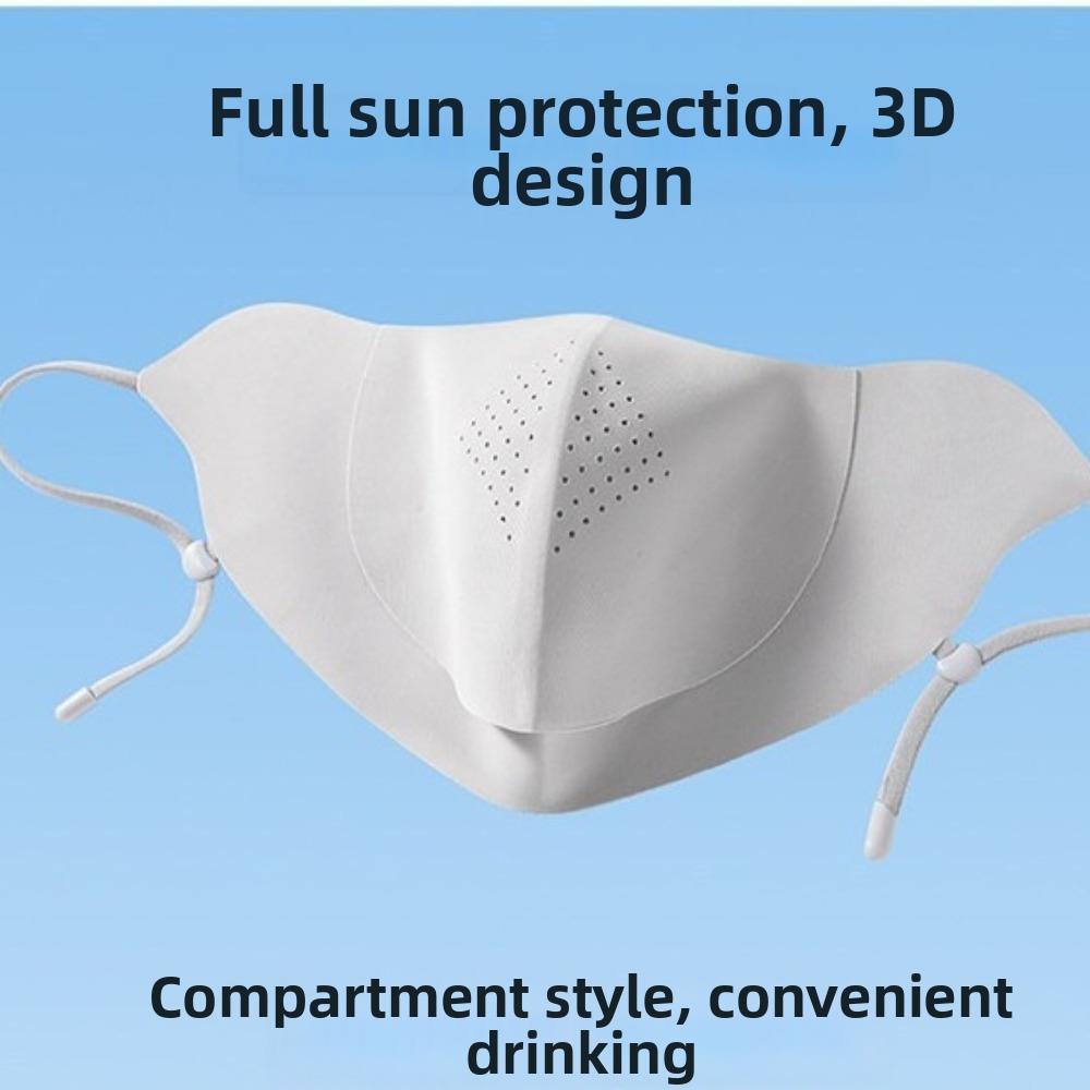 New Lightweight UV Protection Face Mask Breathable Washable Face Covering Mask UV Blocking Sun Mask for Cycling