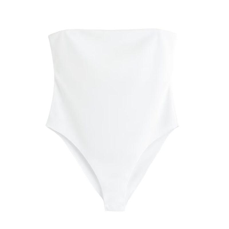 Kaslead New Women Clothes Western Style Fashion Simple Stretch Wrap-around Jumpsuit 5584185