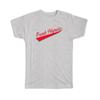 Geschenk-T-Shirt : Flagge Französisch-Polynesien Varsity-Schriftzug Baseball Beisbol Land