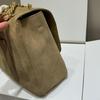 Neue Matte Wildleder Karo Achseltasche - Großes Fassungsvermögen, Modisch, Vielseitig als Crossbody tragbar