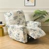 Geometry Printed Flower Stretch Lazy Boy Sofa Cover Recliner Cover Chair Covers For Leather Living Room Recliner Chair Slipcover