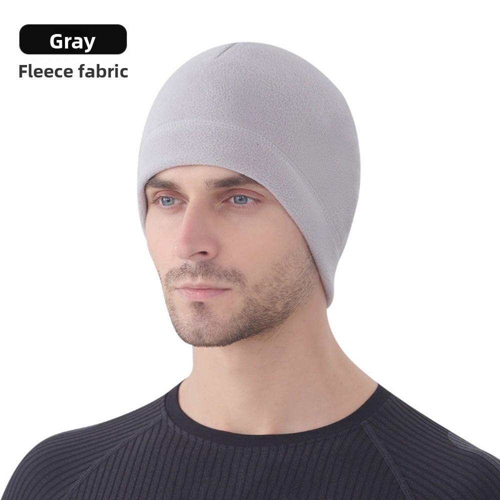 Warmer Winter Running Hats Solid Color Outdoor Warm Hat Sport Hats Running Winter Sport Cap  Hiking