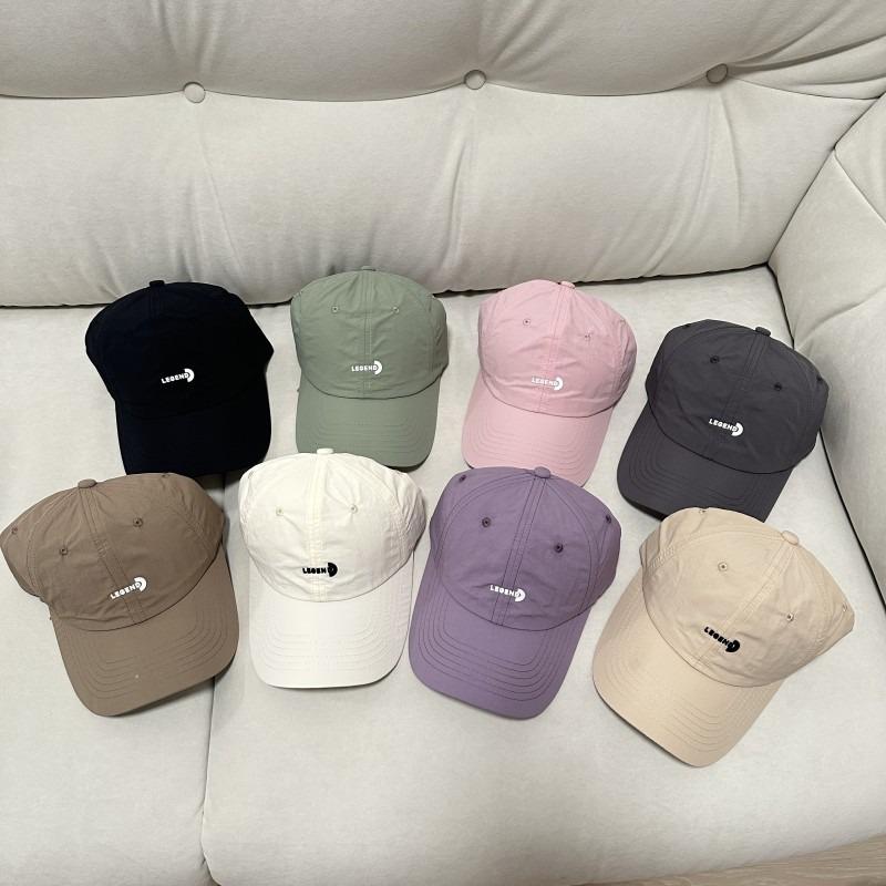 New quick-drying sun hat spring and summer letter embroidered baseball cap men's and women's casual versatile cap
