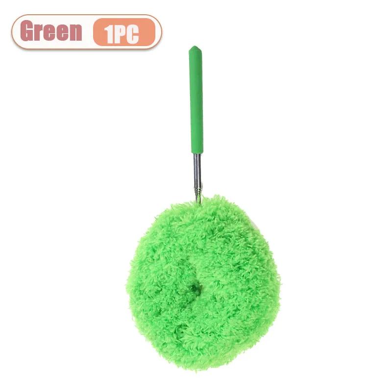 1-10PCS Extendable Feather Duster for Home Cleaning Washable Reusable Dusting Stick for Ceiling Corner Gap Furniture