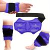 Ankle Brace Ice Pack Wrap For Sport Injuires Hot & Cold Compress Use Large Reusable Gel Cold Pack Ankle Support