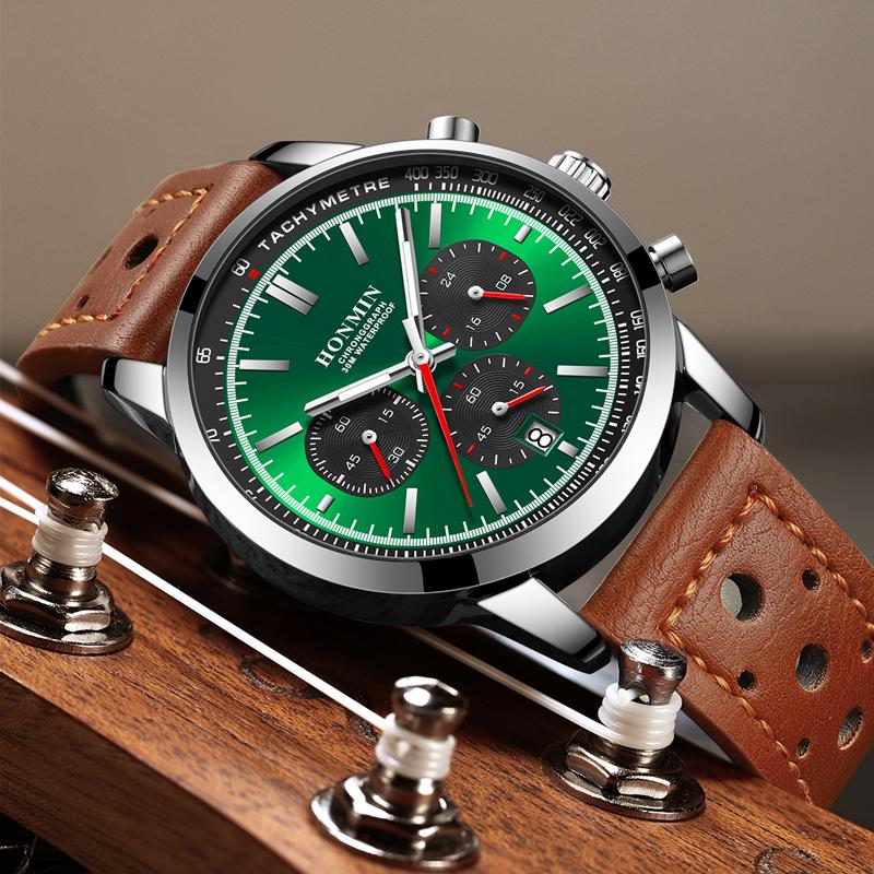 Top Brand Watches For Man Military Chronograph Men's watches Date Luminous Waterproof Quartz Wristwatch Clock Relogio Masculino