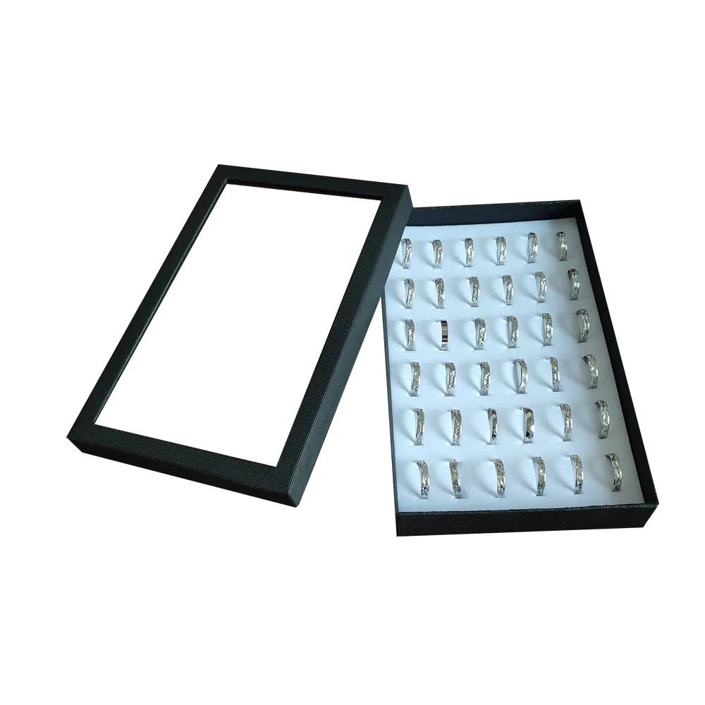 

Tiered Jewelry Display Stand, Velvet-lined Earring Organizer with 36 Slots, Perfect for Showcasing your Jewelry Collection белый