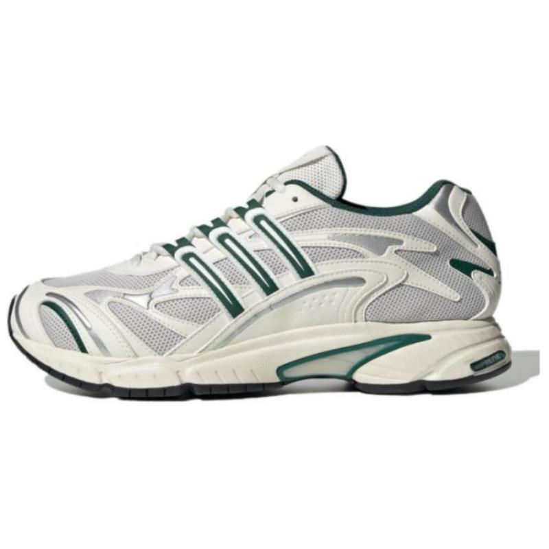 

Adidas Temper Run 2.0 Trendy Retro Wave Sneakers Slip Resistant Wear Resistant Low Top Dad Shoes Unisex White Gray Green JR9561 38