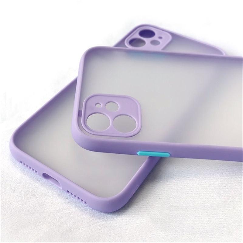 Funda Rígida Mate Y Antigolpes Para IPhone 14, 13, 12, 11, X, XS, XR Y Modelos Anteriores, Material PC+TPU, Soporta Carga Inalámbrica