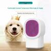 Compact Desktop Electric Heater for Bedroom - Portable Warm Air Heater
