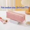 Korean Style Cute Corduroy Makeup Bag and Large Capacity Pencil Case for Girls